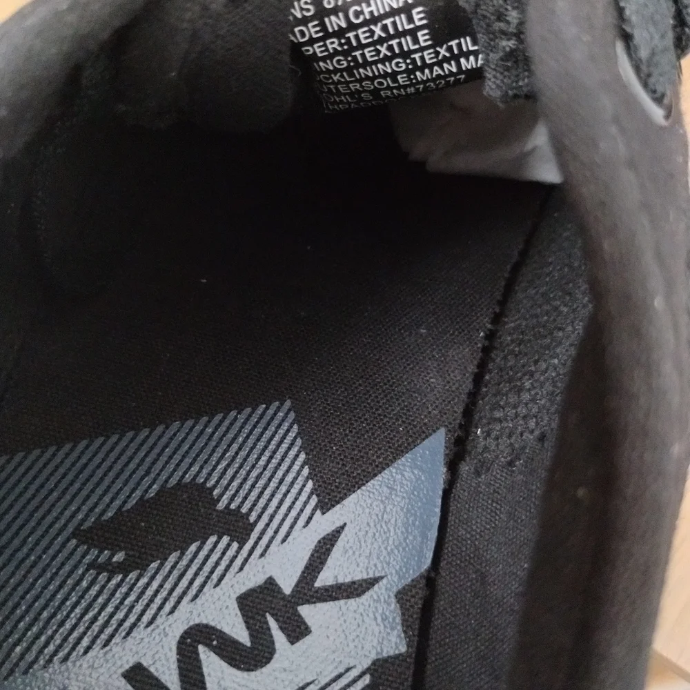 TONY HAWK The PADDOCK Skate Shoes Mens 8.5 Black/Gum Skateboard Sneakers‎ • New